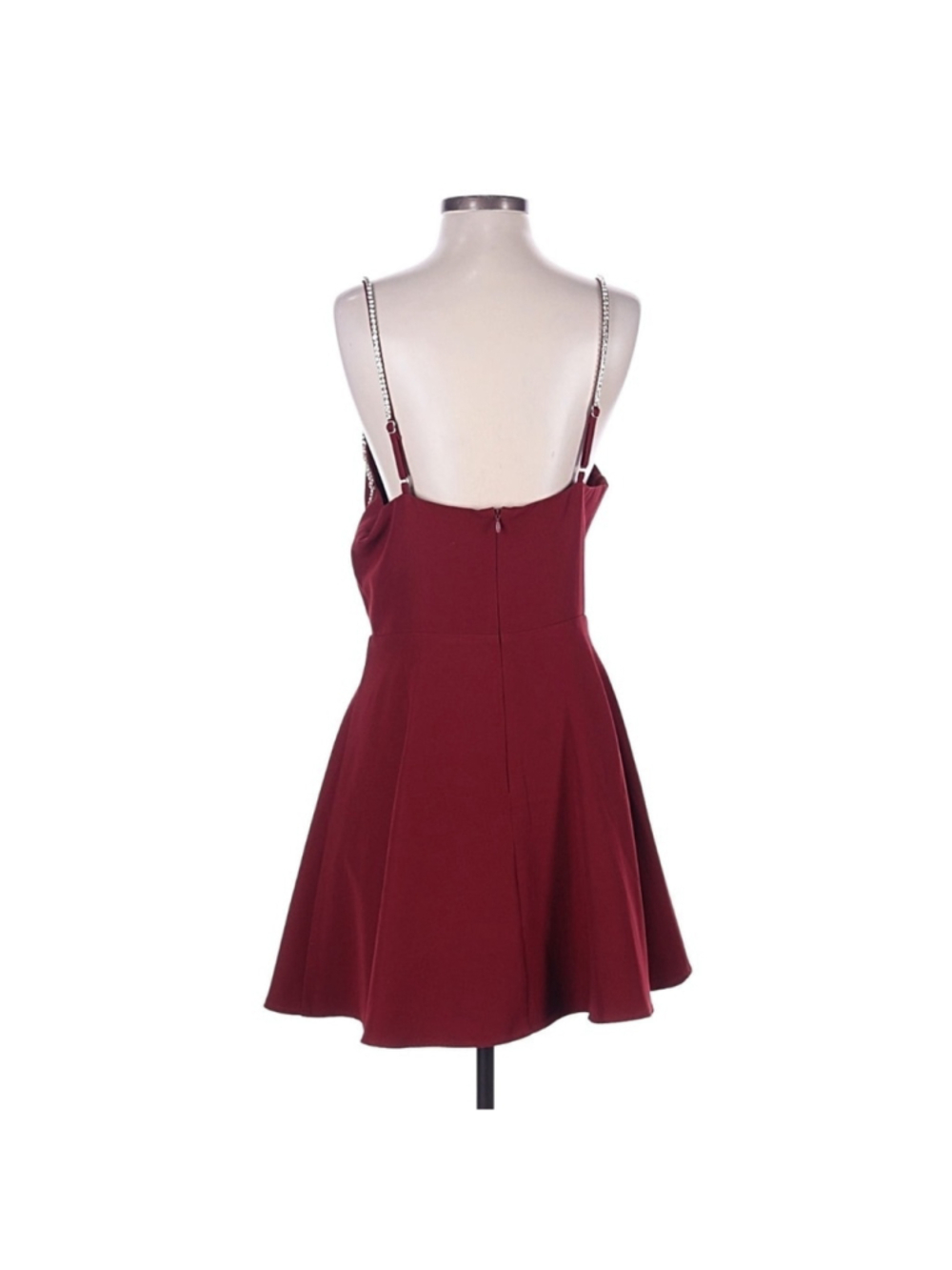 Crystal Trim Mini Dress - Picture 2 of 6